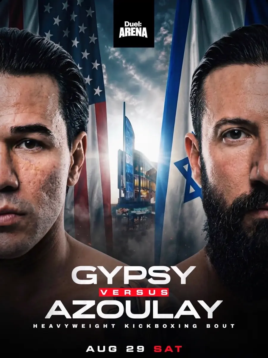 Eventposter Gypsy Crusader vs King Azoulay