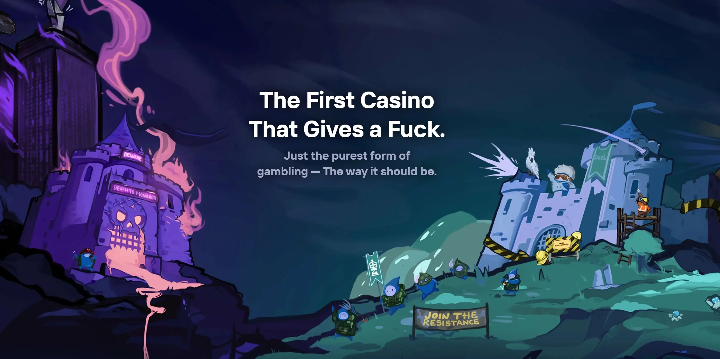 Duel Casino - Fair gaming with 0% house edge and instant withdrawals