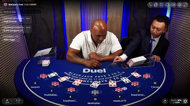 Hands in play